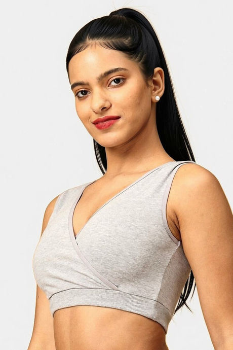 The Mom Store Non Wired Full Coverage Maternity Nursing Sleep Bra (Pack of 3) - Multicolor — image 7